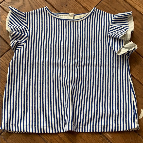Zara GIRLS - nautical pant set - size 8 worn once - Picture 2 of 7